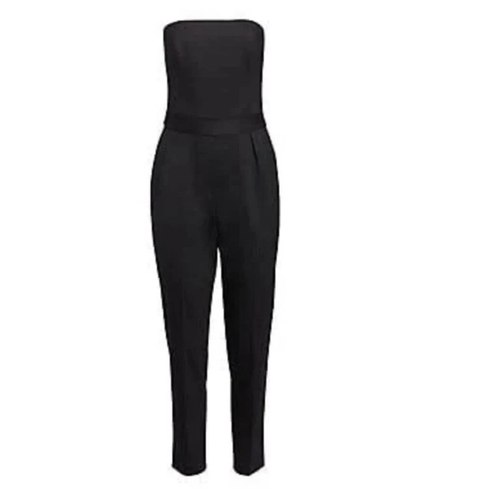 Theory Black Strapless Jumpsuit - Picture 2 of 8